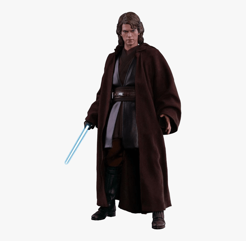 Outerwear,robe,fictional Kenobi,cloak,action Figure - Hot Toys Anakin Skywalker Sale, HD Png Download