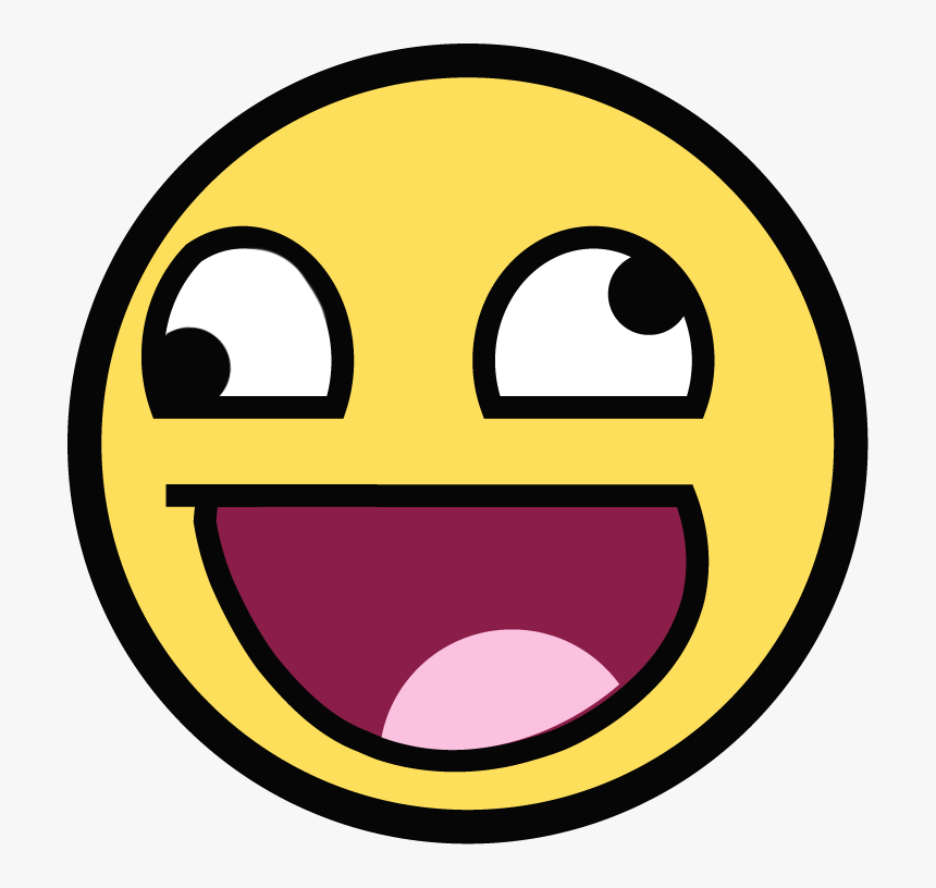 League Of Legends Minecraft Emoticon Yellow Facial - Awesome Face, HD ...