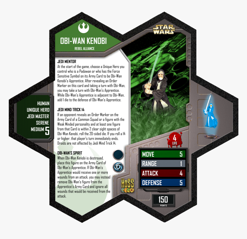 Boba Felt Heroscape Card, HD Png Download