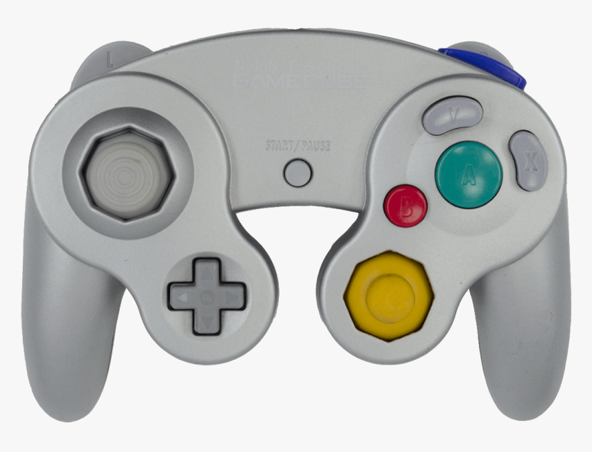 Stock Platinum Gamecube Controller - Transparent Gamecube Controller Png, Png Download