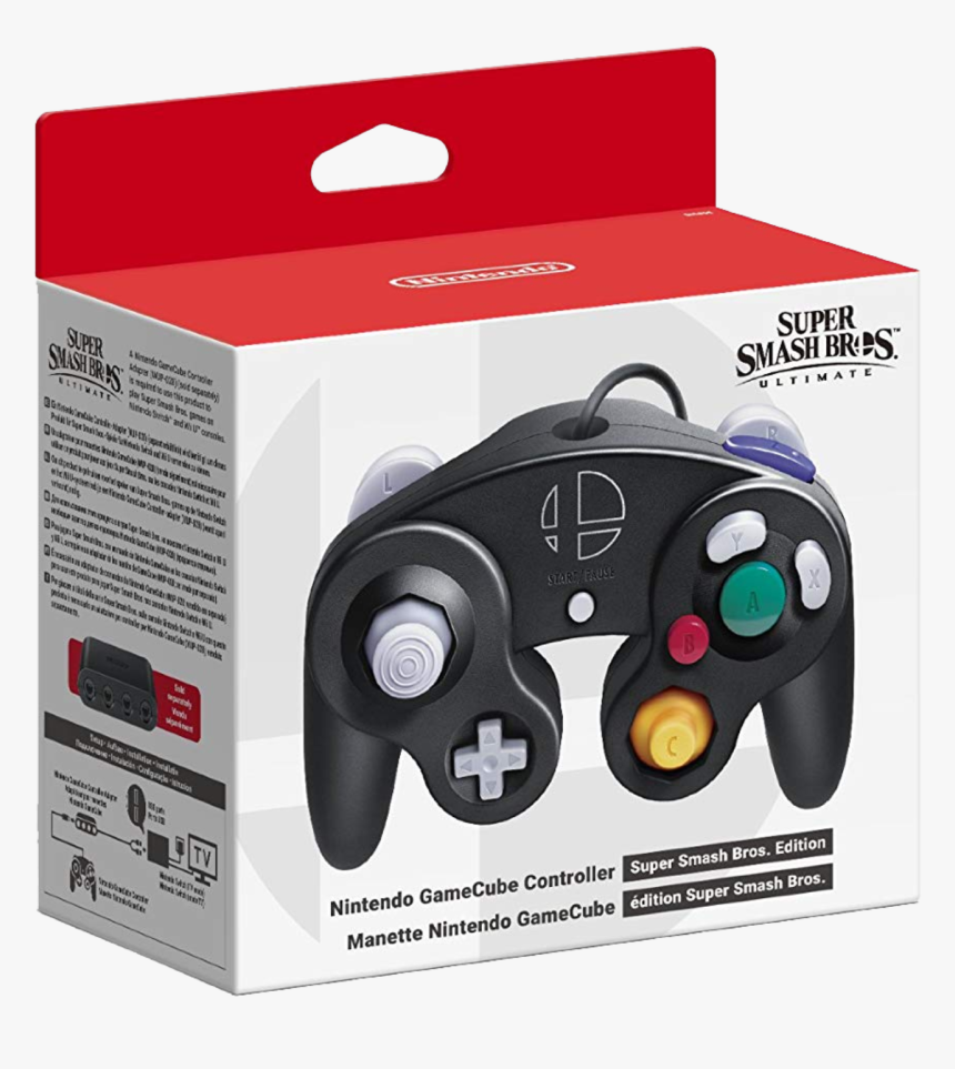 Gamecube - Smash Bros Ultimate Gamecube Controller, HD Png Download