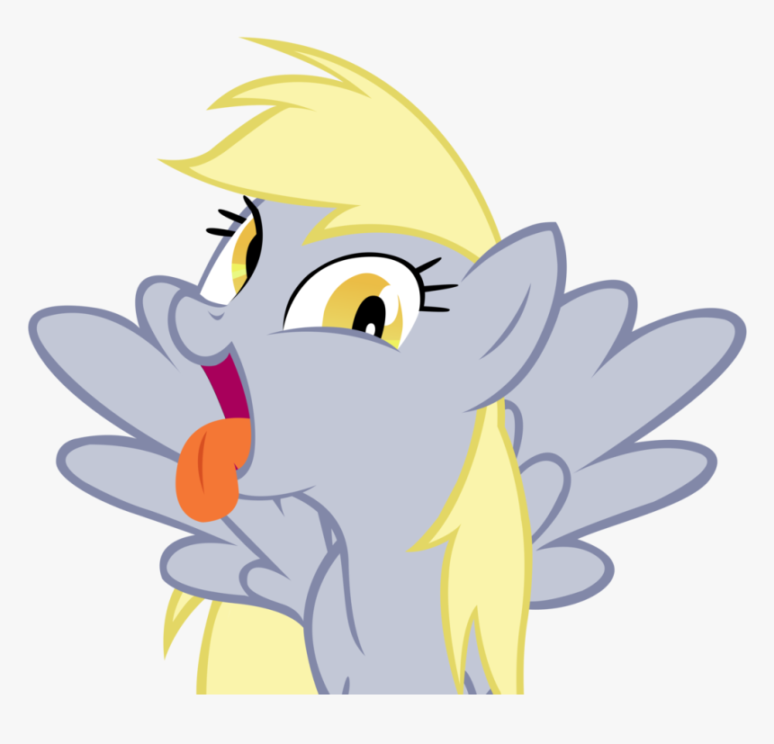 Derpy Hooves Making A Silly Face By Internetianer On - My Little Pony Hi, HD Png Download
