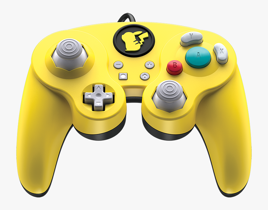 Switch Gamecube Controller Review - Nintendo Switch Gamecube Controller Pikachu, HD Png Download