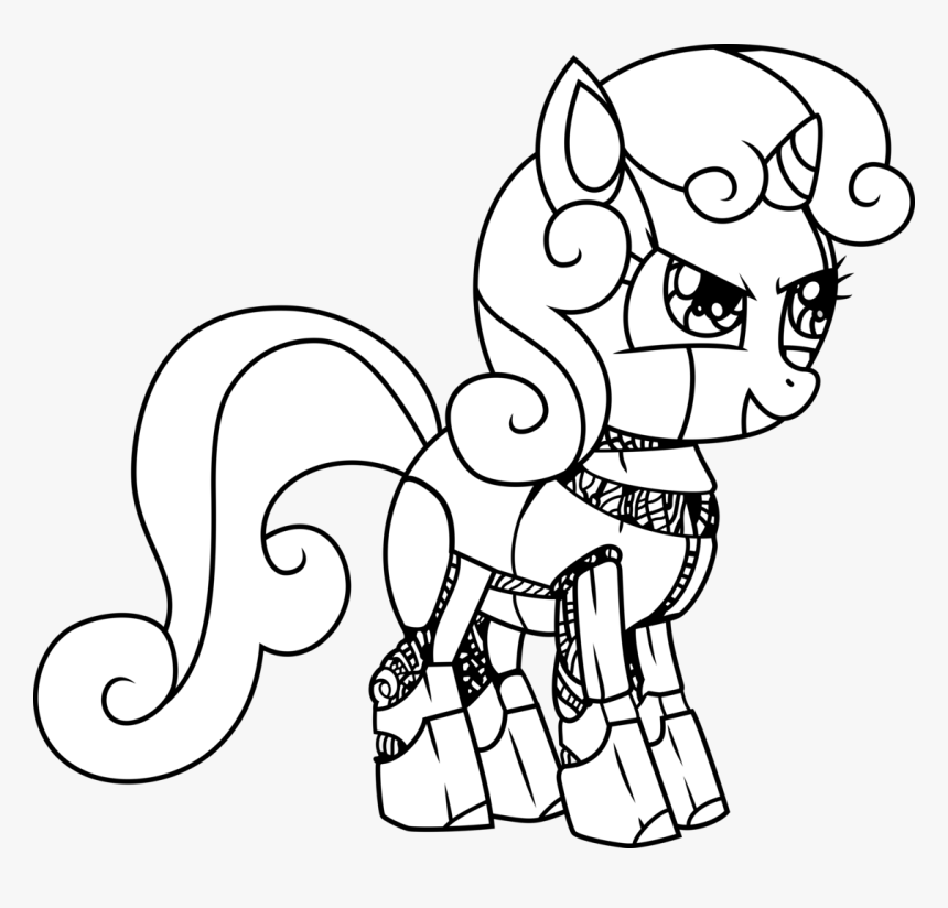 Belle Vector Black And White - Cartoon, HD Png Download
