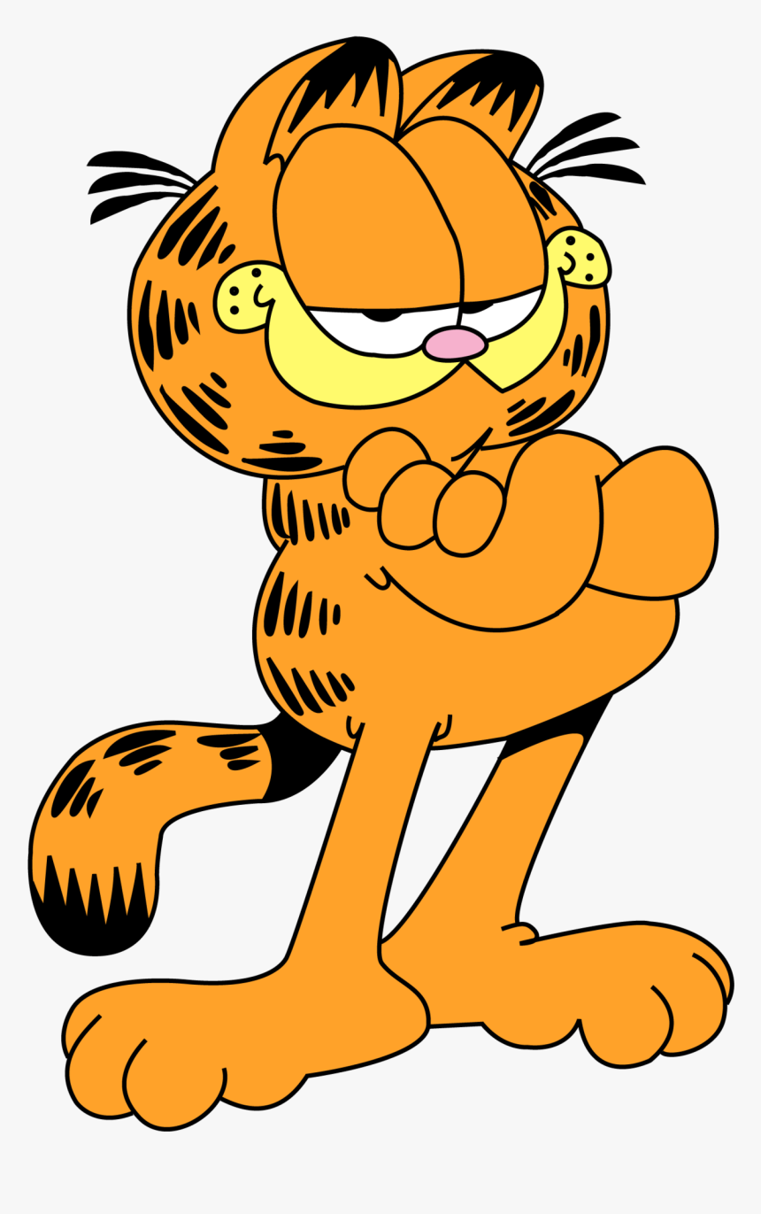 Garfield Proud - Garfield Png, Transparent Png