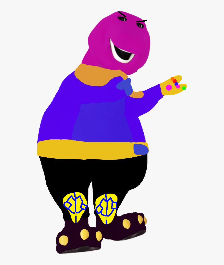 Joey Slikk& - Thanos Barney, HD Png Download
