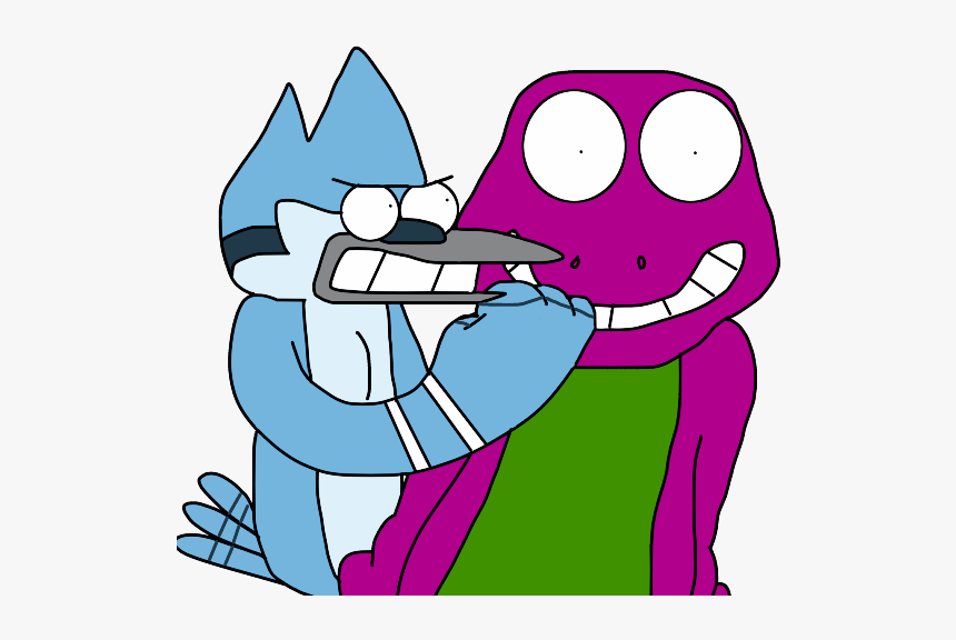 Mordecai And Barney-ydb514 - Mordecai Barney, HD Png Download