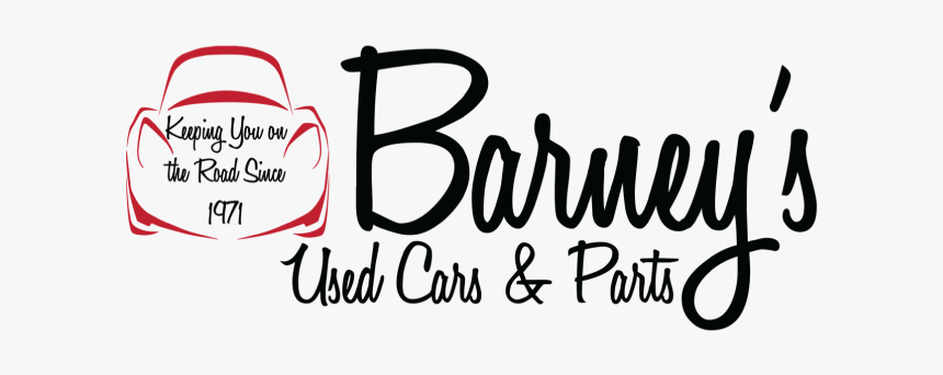 Barney S Used Cars - Calligraphy, HD Png Download