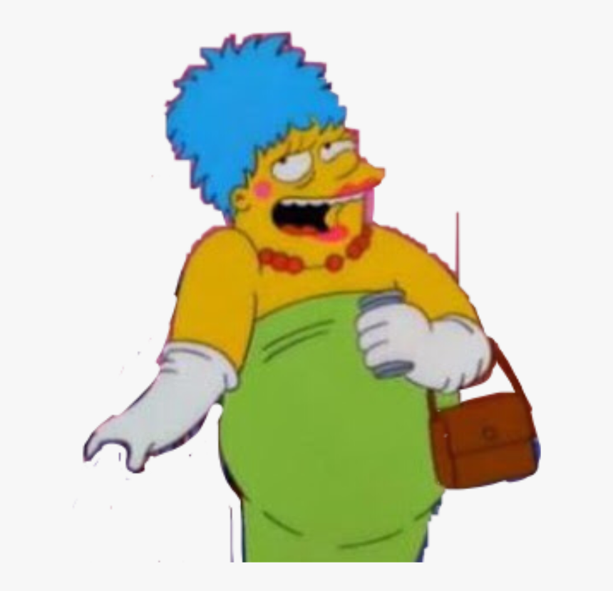 #barney #thesimpsons #margesimpson #marge #aesthetic - Barney Marge, HD Png Download