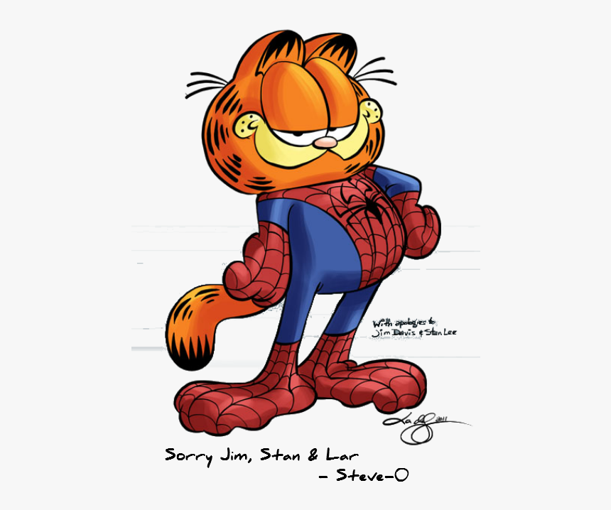 More - Garfield - Andrew Garfield The Cat, HD Png Download