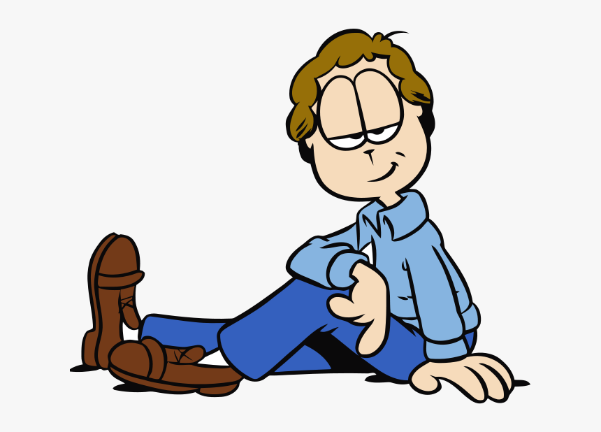 668px-jon Arbuckle - Svg - Jon Arbuckle Png, Transparent Png