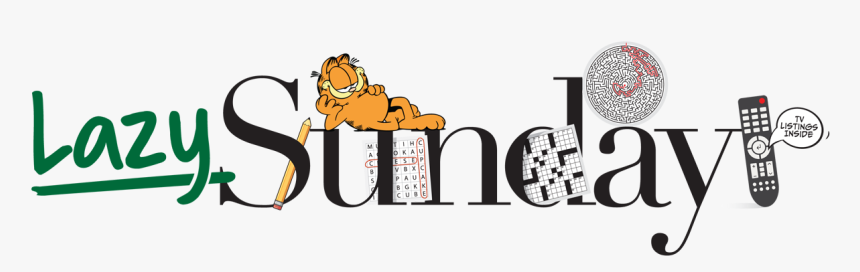 Subscribe Now To Get Lazy Sunday - Garfield, HD Png Download