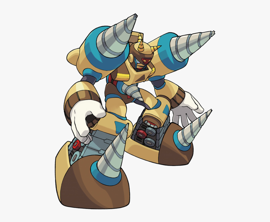 Mega Man Ground Man, HD Png Download