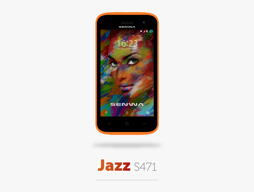 Jazz S471 - Celular Senwa, HD Png Download