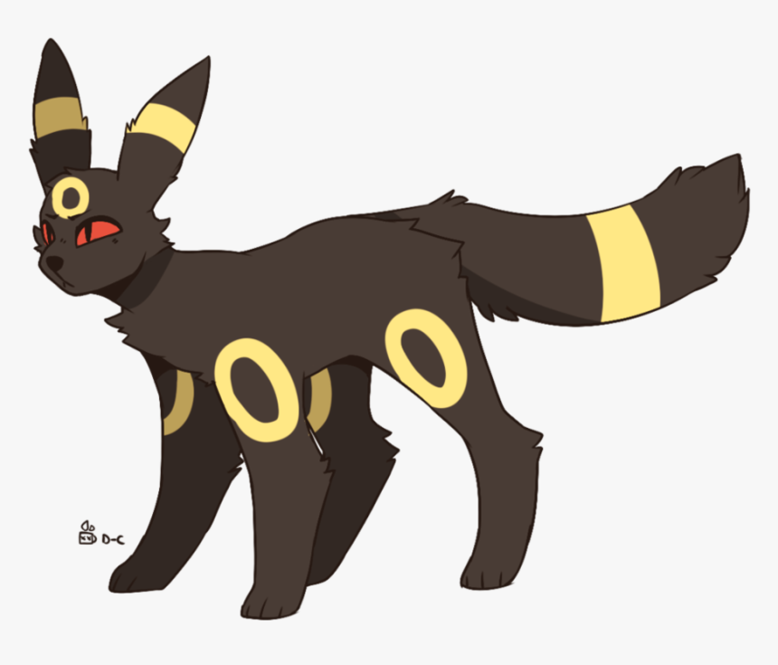 #umbreon #pokemon #cute #freetoedit - Cartoon, HD Png Download