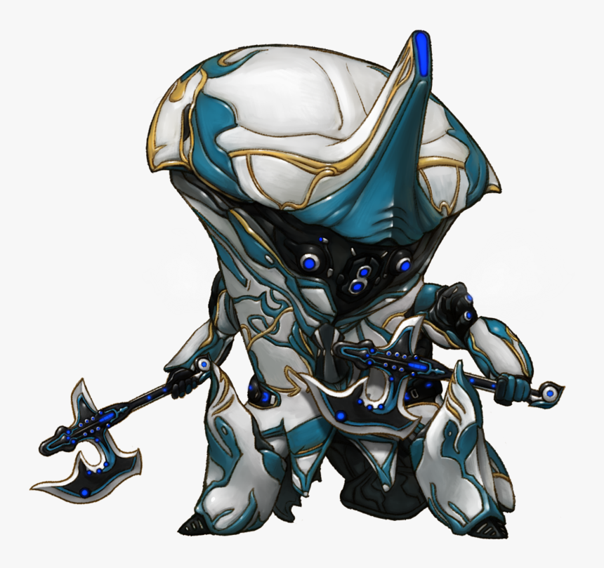 Download Warframe Png Transparent - Warframe Frost Chibi Png, Png Download