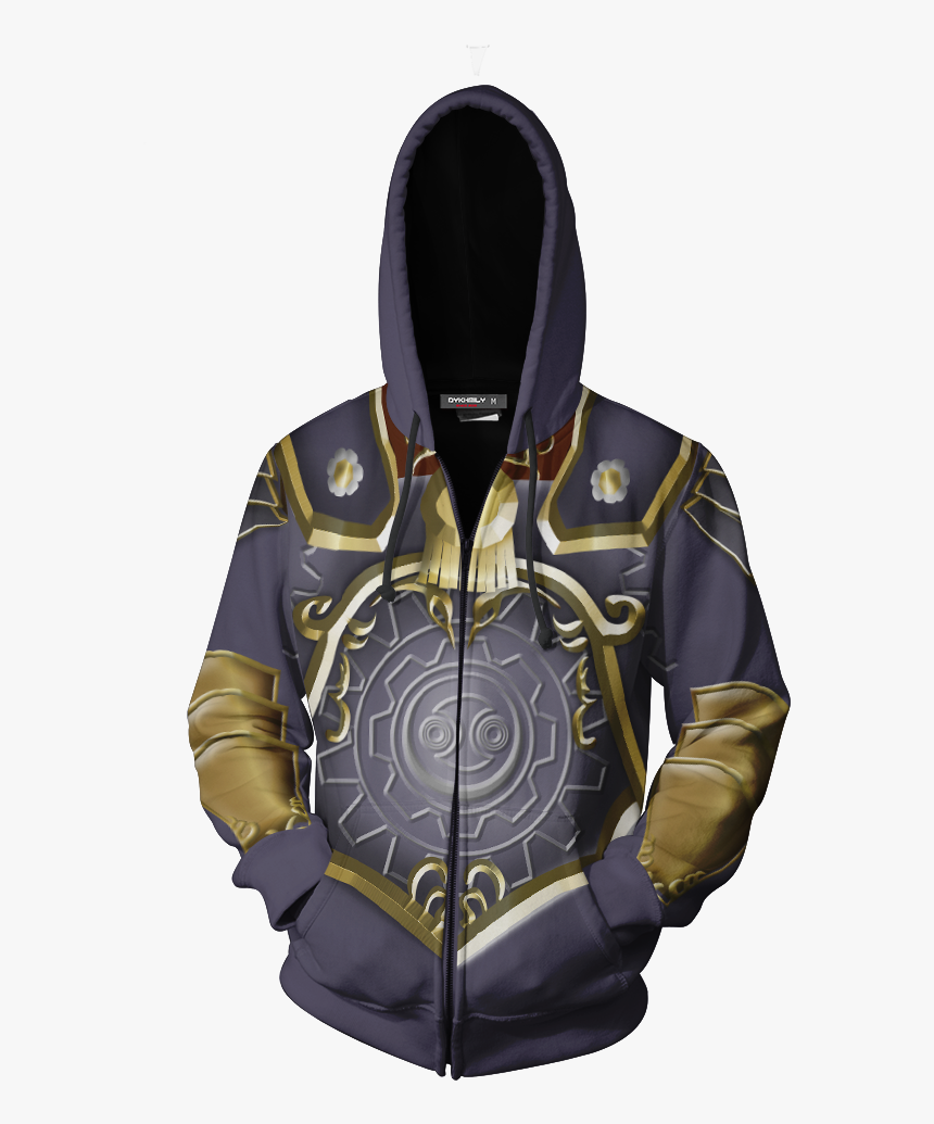 The Legend Of Zelda Ganondorf Cosplay Zip Up Hoodie - Overwatch D Va Jumper, HD Png Download