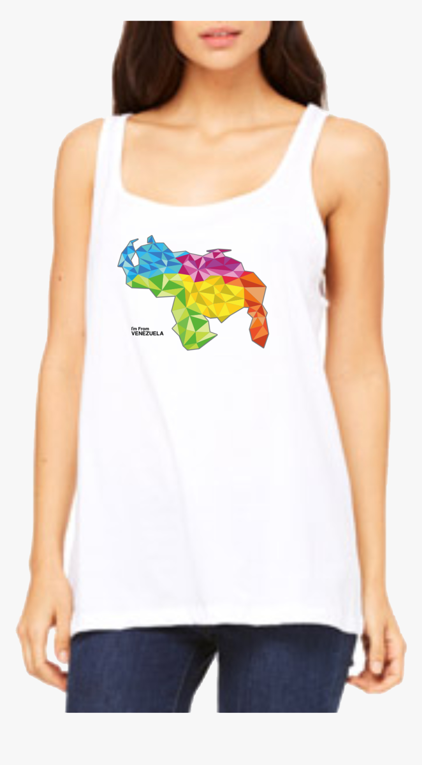 Bella + Canvas Women's Relaxed Jersey Tank 6488, HD Png Download