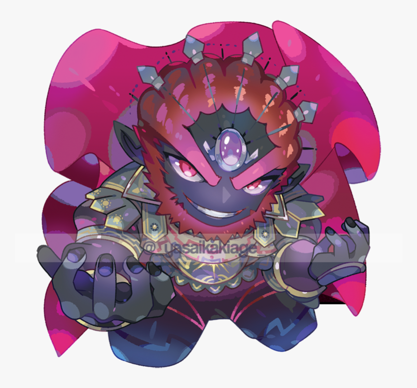 Ganondorf Acrylic Charm - Illustration, HD Png Download