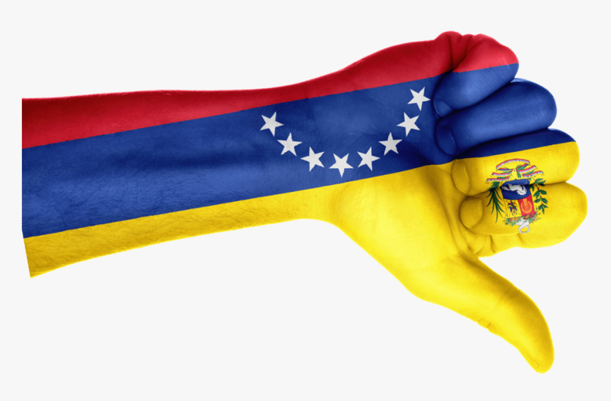 3drose Flag Of Venezuela Cropped Thumbs Up Nch , Png - Flag Of The United States, Transparent Png