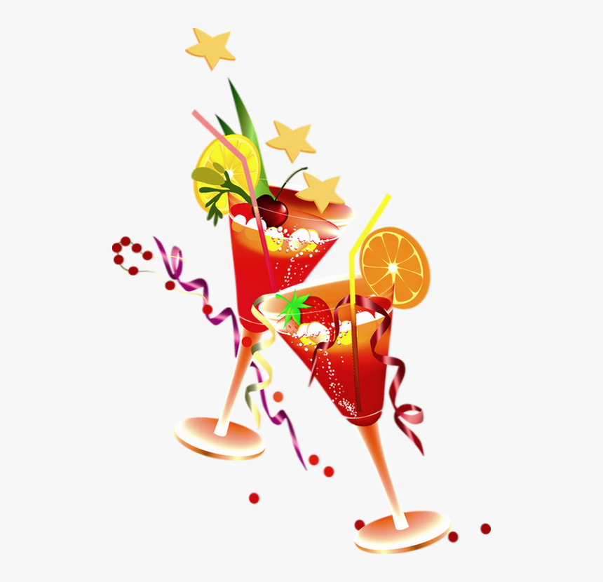 Tube Boisson, Cocktails Png, Dessin - Classic Cocktail, Transparent Png