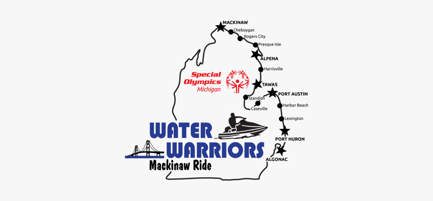 Water Warriors Logo - Speedboat, HD Png Download