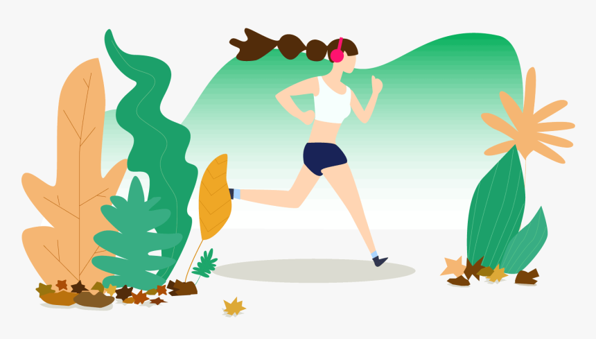 Running Sport Character Exercise Png Image And Clipart - Illustration, Transparent Png