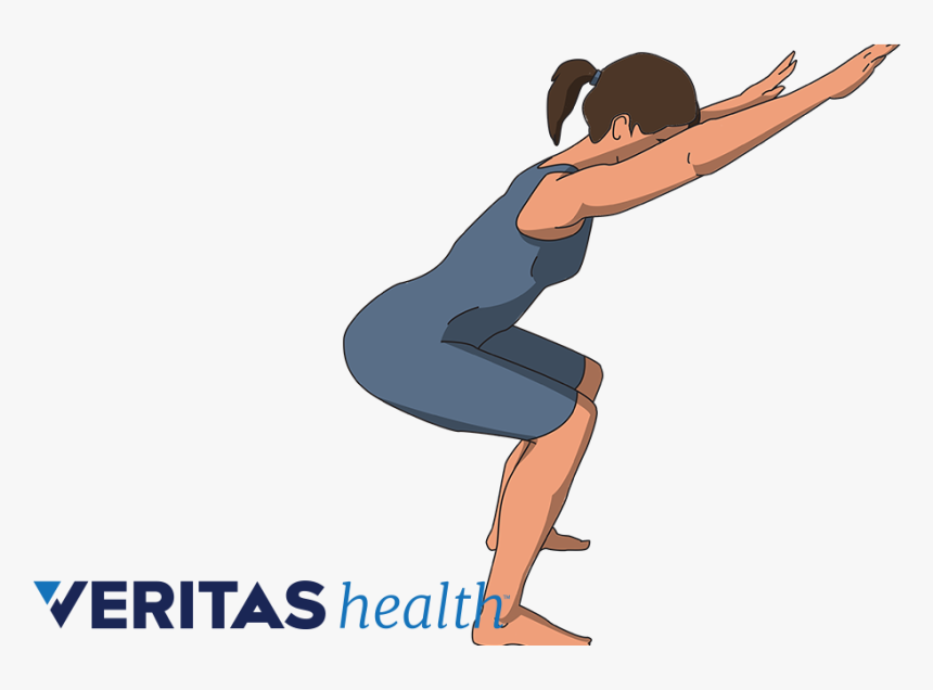 Squats Can Help To Strengthen The Knees And Slow Down, HD Png Download