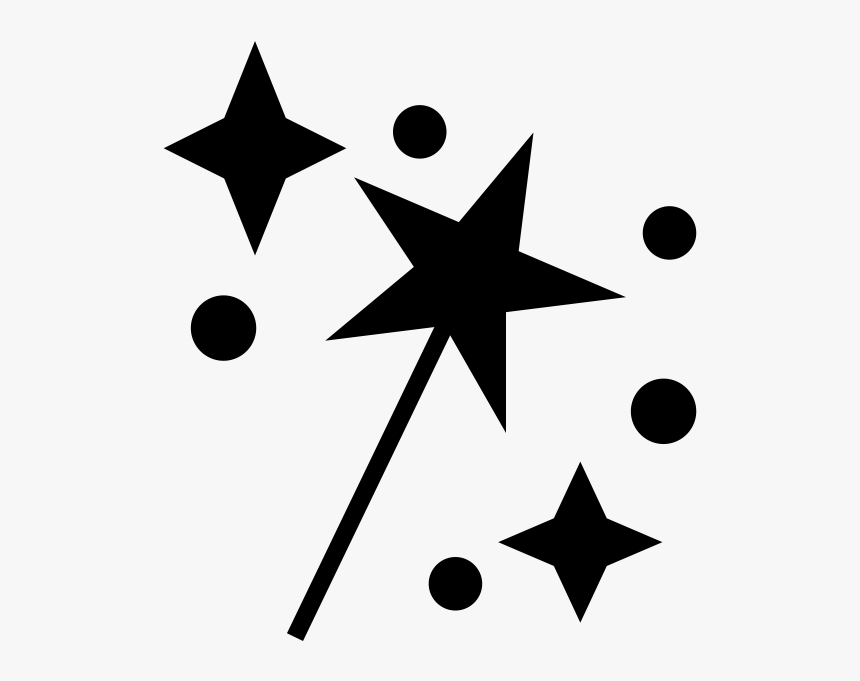 Magic Wand Rubber Stamp, HD Png Download