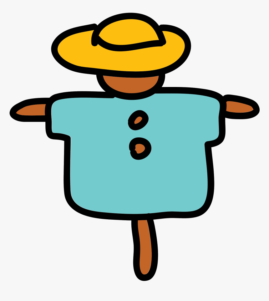 Scarecrow Vector Scare Crow, HD Png Download
