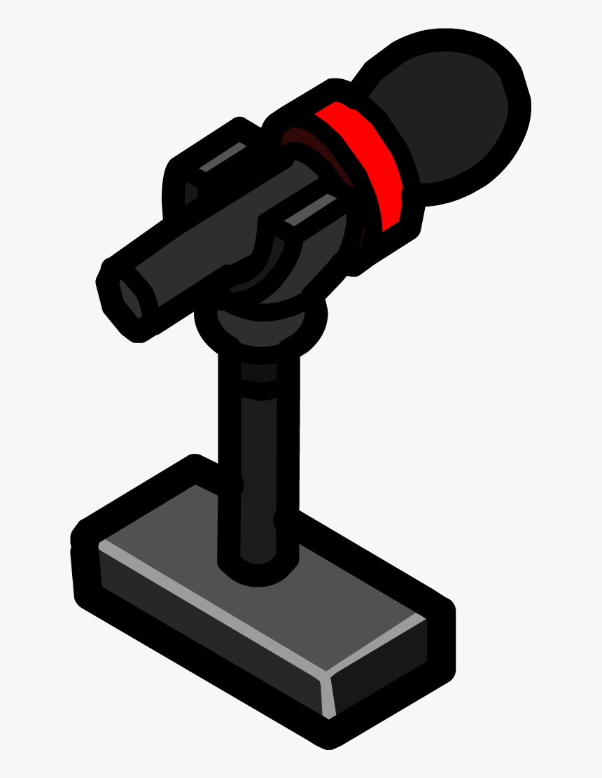 Microfono Club Penguin - Club Penguin Microphone Png, Transparent Png