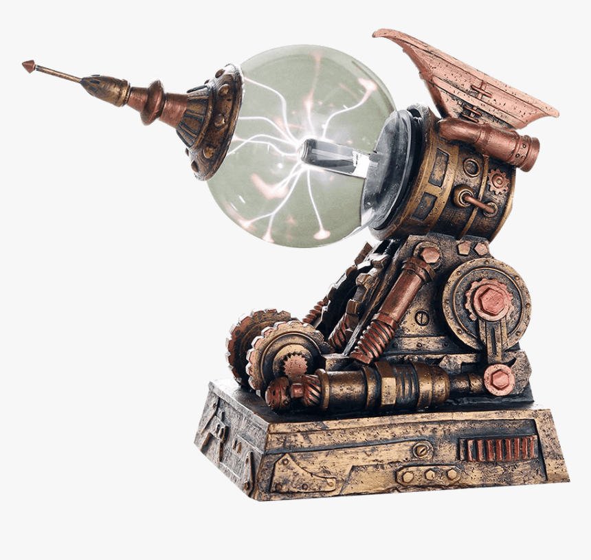 Steampunk Ray Gun Plasma Ball - Steampunk Ray Gun, HD Png Download