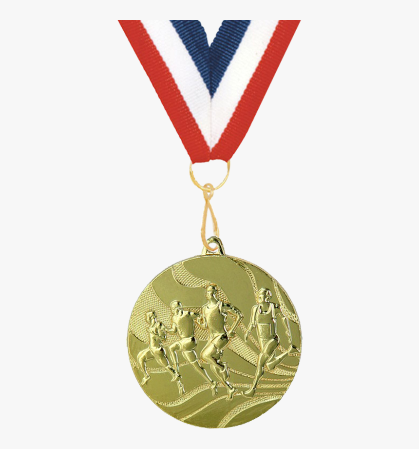 Download This High Resolution Medal Png Image - Gold Medal For Running, Transparent Png