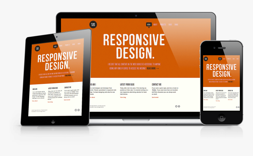 Responsive Website Design, HD Png Download