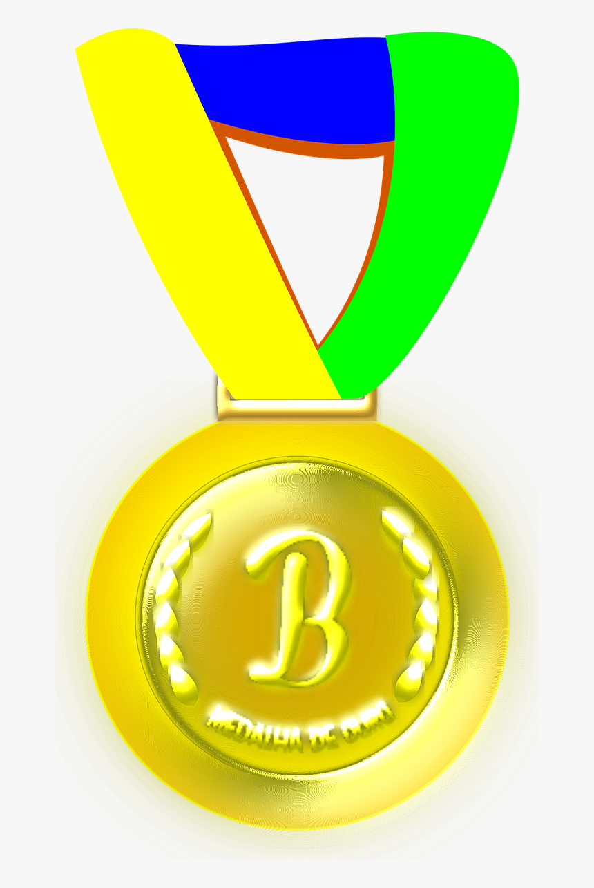 Medalha Brasil Png, Transparent Png