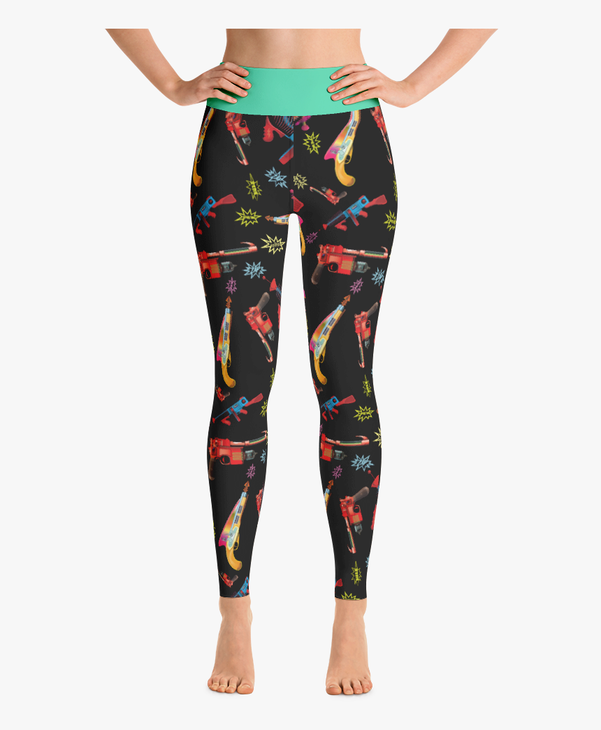Ray Gun Yoga Leggings - Leggings, HD Png Download