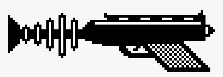 Silhouette,monochrome Photography,text - Ray Gun Clipart, HD Png Download