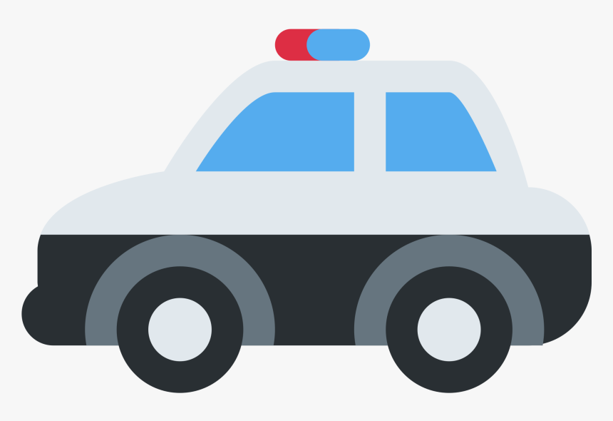 Transparent Police Car - Police Car Emoji Png, Png Download