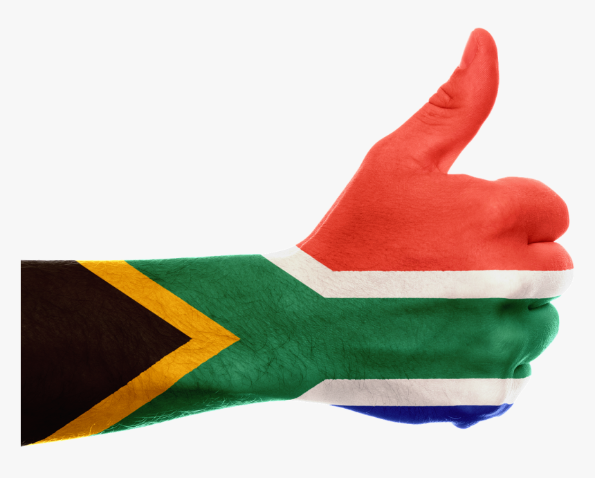 How To Apply For A South African Visa - Free South Africa Flag, HD Png Download