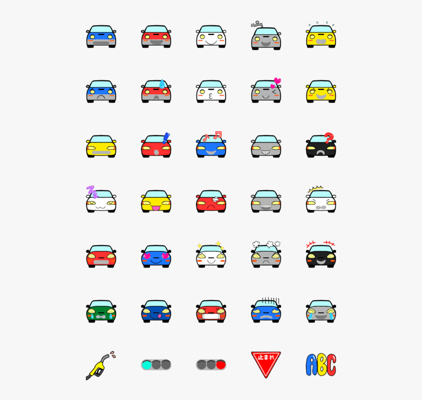 Free Icon Set Colored, HD Png Download