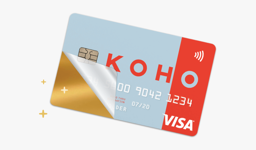 Koho Metal Visa - Koho Card, HD Png Download