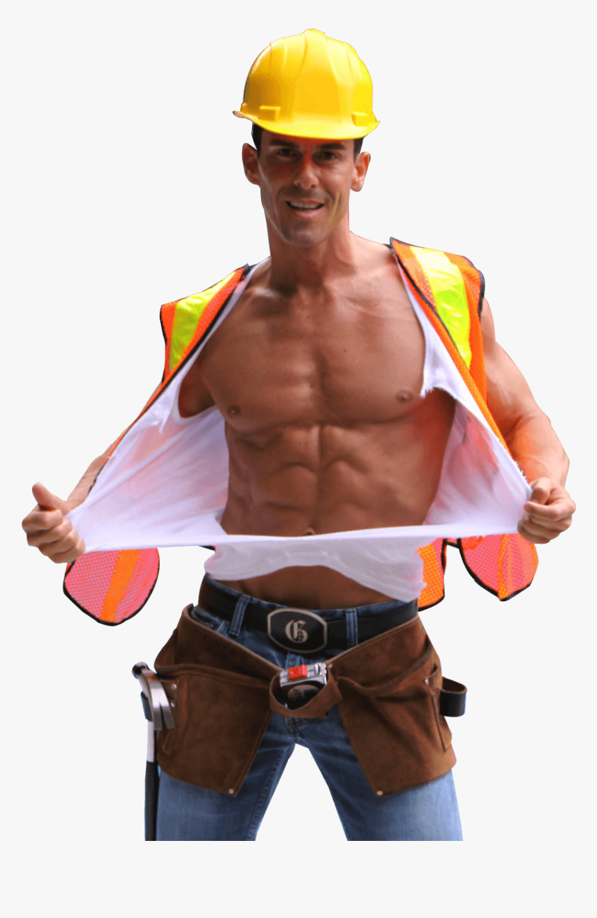 Construction - Male Exotic Dancer, HD Png Download