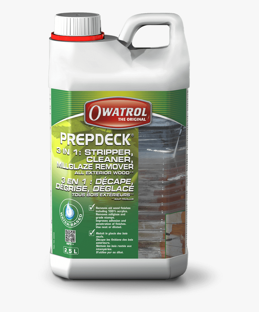 5l Wooden Deck Stripper & Cleaner - Malingsfjerner Til Plast, HD Png Download