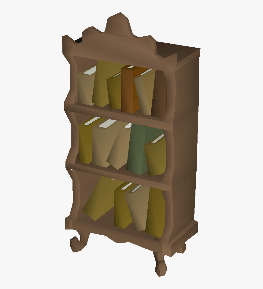 Oldschool Bookshelf, HD Png Download