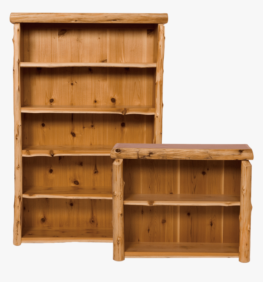 Cedar Bookshelves - Shelf, HD Png Download