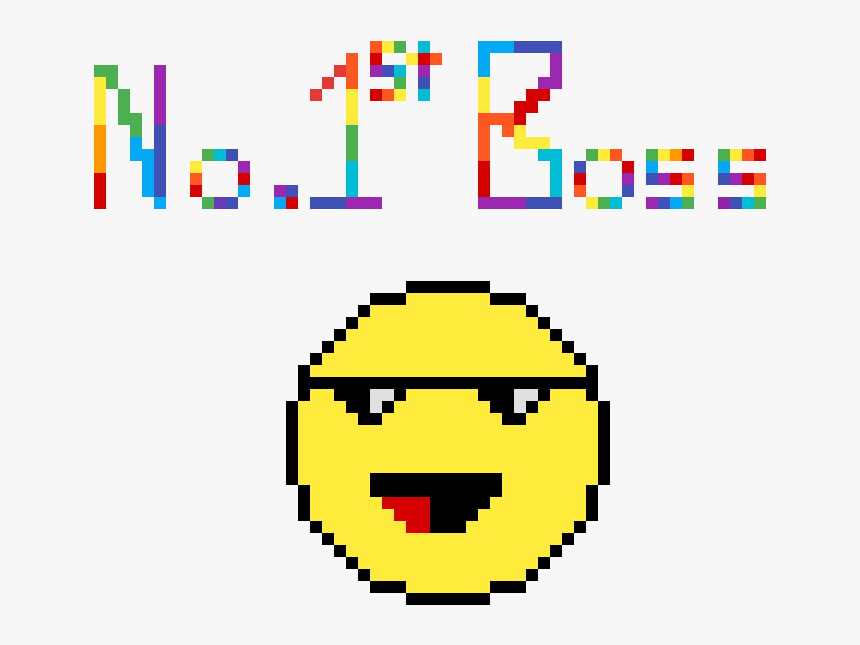 1 Boss With Cool Emoji - Pixel Sailor Moon Brooch, HD Png Download
