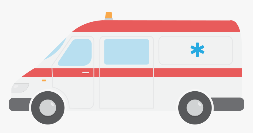 Transparent Ambulance Clipart - Ambulance Vector Images In Png, Png Download
