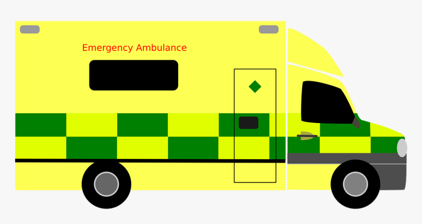British Ambulance, Vehicle, Emergency - Clip Art Ambulance, HD Png Download