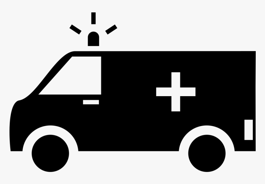 Ambulance Clipart Damaged Book - Ambulance Icon Png, Transparent Png
