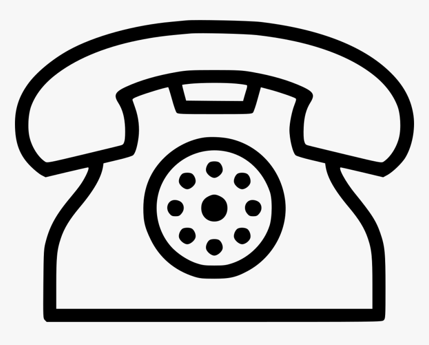 Clip Art Freeuse Stock Phone Address Calling Svg Png - White Telephone Logo Png, Transparent Png